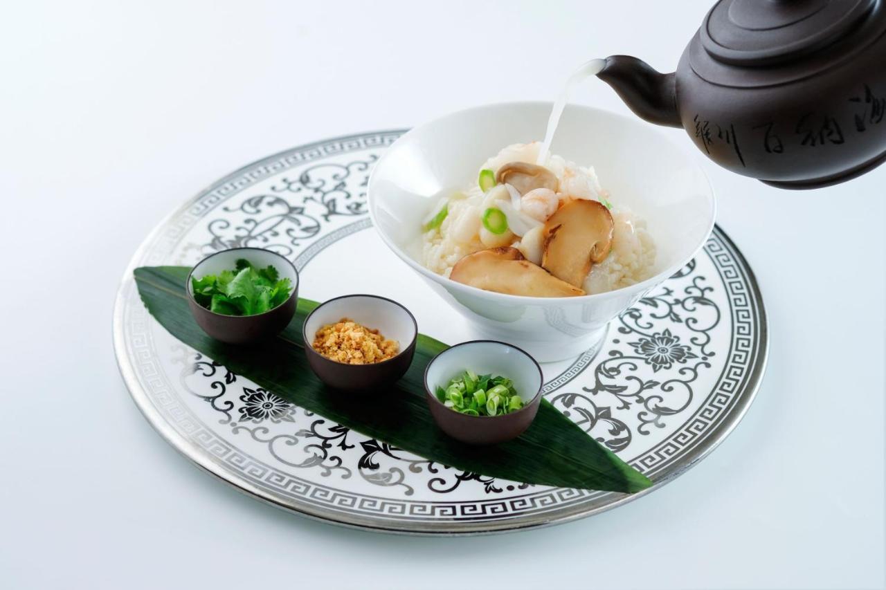 Hong Kong Skycity Marriott Hotel Dış mekan fotoğraf A plate of dim sum